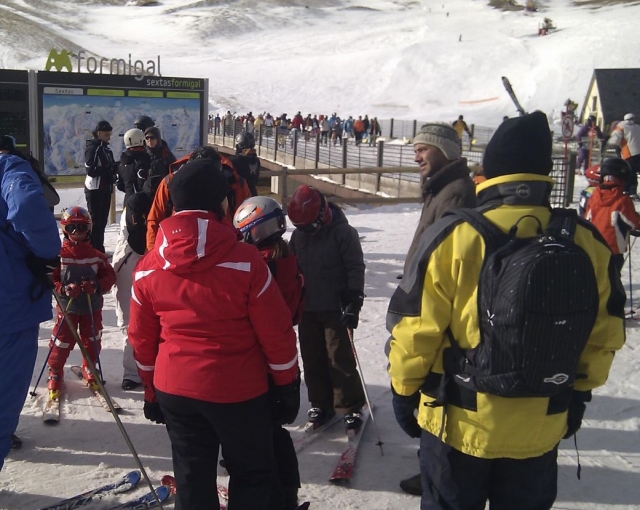 Dia soleado en Formigal